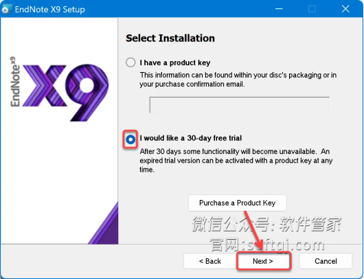EndNote X9下载及安装指南