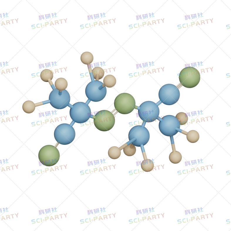 偶氮二异丁腈（AIBN，C8H12N4）